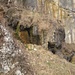 eindrücklicher Kalksinterblock am Eingang der Gorges de Moutier