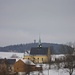 Hinterhermsdorf, Kirche und Weifberg mit Aussichtsturm