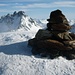 Gipfelaussicht vom Augstenberg / Piz Blaisch Lunga (3230m) nach Nordosten zum Fluchthorn / Piz Fenga (3398,0m), ein schönes Ziel für den Frühsommer!