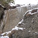 eine der vielen Felswände, mit kleinen Eiszapfen verschönert