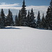 Winterlandschaft bei der Gulmenhütte