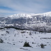 Panorama während des Aufstiegs. Visavis sieht man den Monte Le Mucchia, den ich 2 Tage später bei Nebel, Wind, Schnee und Regen mit Tourenski  bestieg.