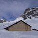 Die Alphütten bei P. 1942 m und dahinter die Sulzfluh