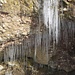 gelungene Eiszapfen-Formation