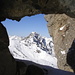 Gipfelgratfenster am Grat zur Brunnkarspitze; Blick zur Reichspitze