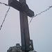Mini-Gipfelkreuz Elferspitze (es ist höchstens Platz für 1-2 Personen auf dem Gipfel)