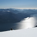 Lago Maggiore: il contrasto lago neve è fantastico