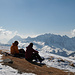 Pause au sommet