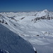 Blick aus dem letzten Steilhang des Gletscher Ducan gegen das Aelplihorn