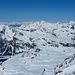 Gipfelpanorama Il Chapütschin - Blick nach NW