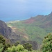 Kilohana lookout ; Ausblick auf die "Na Pali Coast" (Eine Minute später war wieder nur das Wolkenmeer sichtbar)