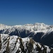 Gipfelblick von der Mutspitze zu den Zillertaler Alpen mit Schrammacher, Olperer und Hochfeiler