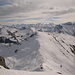 vom Rothorn sieht man schön aufs Rauflihorn runter