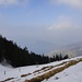 ab P. 1313 beginnt im nordseitigen Aufstieg das Schneestampfen ...