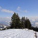 der Abstieg zur Halsegg beginnt - stimmungsvoll, mit winterlichen ...