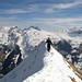 Rückzug auf Messer's Schneide - mit Sicht in die Glarner Alpen