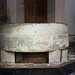 La vasca del battistero di San Giovanni a Riva San Vitale