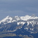 Das Alpsteingebirge über grünen Matten