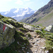 die Weißseespitze strahlt