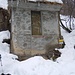 La sorgente di Forbesette (mt. 1.330 slm), ora ghiacciata