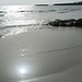 Meer und Himmel noch Grau in Grau