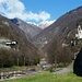 Val Sementina - rechts die Kirche von Pedemonte oberhalb Monte Carasso