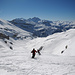 Descente vers la Gittaz