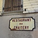 das (geschlossene) Restaurant auf der Montagne de Graitery