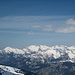 Blick Richtung Westen, hinten Gipfel in Liechtenstein