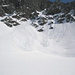 Lingue di neve distaccate dal Marchhorn