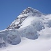 <strong>Rottalhorn </strong>(3969 m) und <strong>Rottalsattel </strong>(3885 m); &uuml;ber den Rottalsattel f&uuml;hrt die Normalroute auf die Jungfrau.