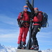 Unseren Adelbodner Freunde, Margrit & Robi, verdanken wir diese tollen Gipfelbilder von uns - herzlichen Dank!