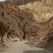 Fünfte Erfahrung im Death Valley: Golden Canyon und Gower Gulch - Rundwanderung von ca. 7km Länge