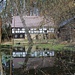Umgebindehaus und Teich bei der Bockmühle