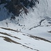 Blick hinunter zur Alp de Roc