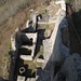 Ruine Schloss Waldenburg aus der Vogelperspektive.