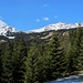 Rückblick zur Kassian- und Lorenzispitze - die Spritztour ins liebliche Südtirol neigt sich dem Ende zu.