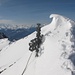 Gipfelkreuz Wildhorn, gut eingeschneit