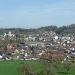 Blick hinunter auf die Gemeinde Schönenwerd-Kradolf