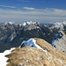 Blick von der Großen Schlicke hinüber zu den Ammergauer Alpen