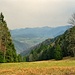 Endlich ein regenfreier Ausblick nach Osten bis zur hohen Winde
