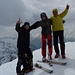 Cima Marmotta, das Gipfelteam ist nun komplett!
Gerwald, Dirk und hgu (v.li)