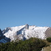 Säntis eingerahmt von Marwees und den Altenalptürm