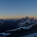 Sonnenuntergangs-Panorama vom Klein Matterhorn