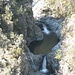 Uno delle tante pozze d'acqua nella Valle del Lerone