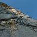 Abseilen über die zentralen Überhänge der Zuestoll Südwand