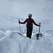 [U Cyrill] auf dem Gipfel Scalettahorn 3068m