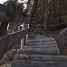 Die Treppe auf den Aussichtspunkt im Detail