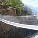 die Ijoli-Hängebrücke, schon oft dokumentiert