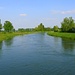 Canale Muzza dal ponte che lo attraversa